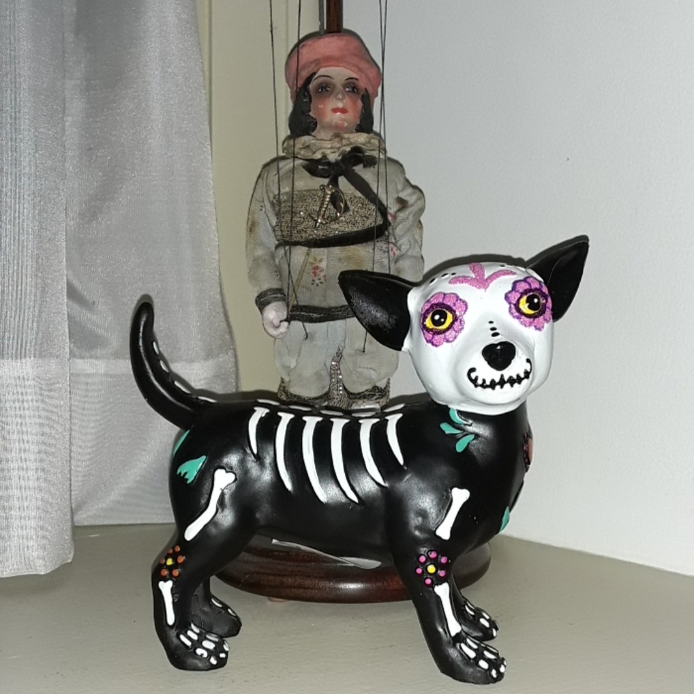 SOLD!! NWT Cute Dia deLos Muertos Halloween Chihua - Picture 2 of 7